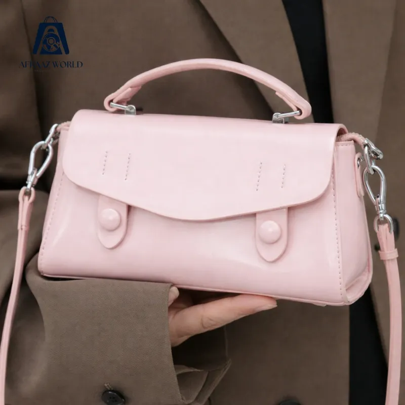 Elegant Luxury Pink Crossbody Bag for Women