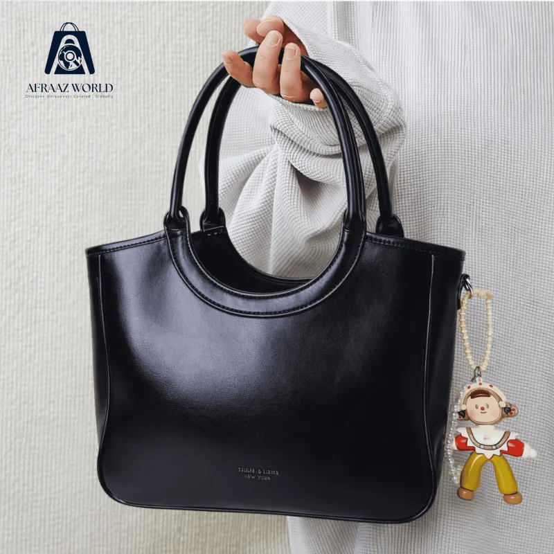 Luna Ring Handle Luxe Bag