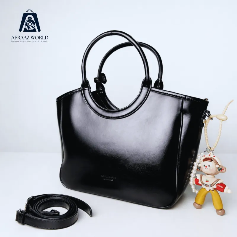 Luna Ring Handle Luxe Bag
