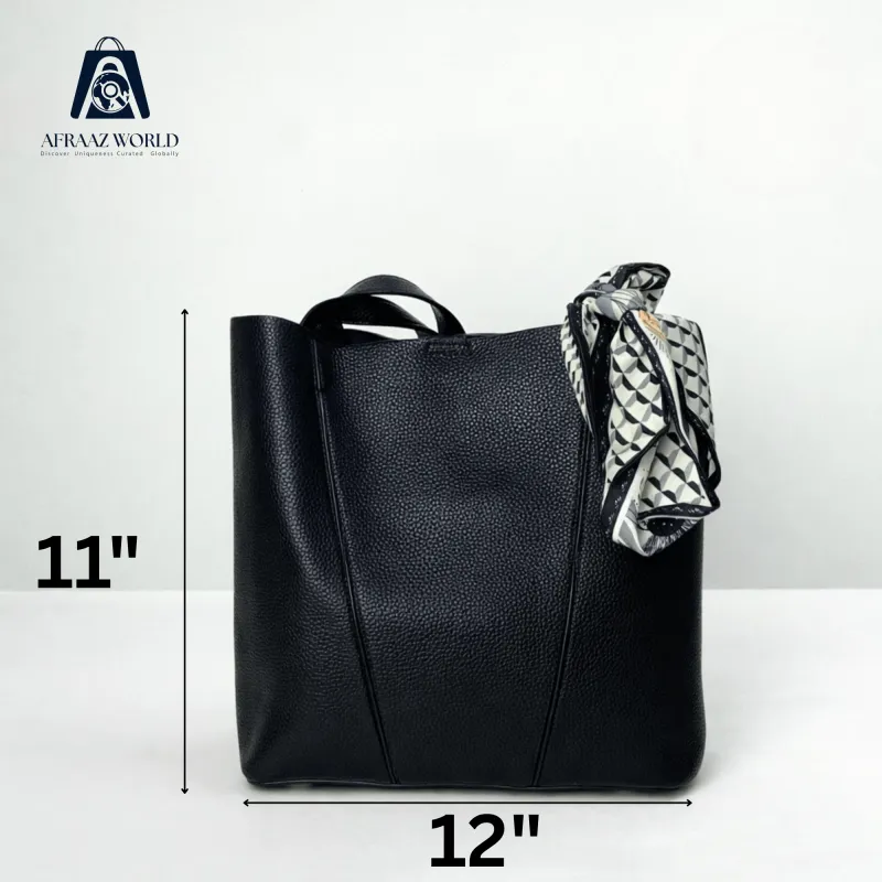 Urban Luxe Tote bag with pouch