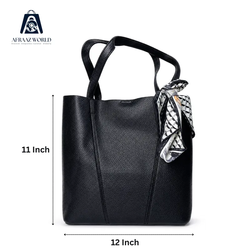 Urban Luxe Tote bag with pouch