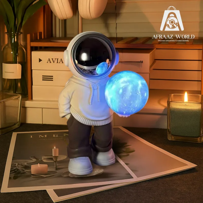 Astronaut lamp with Bluetooth speaker