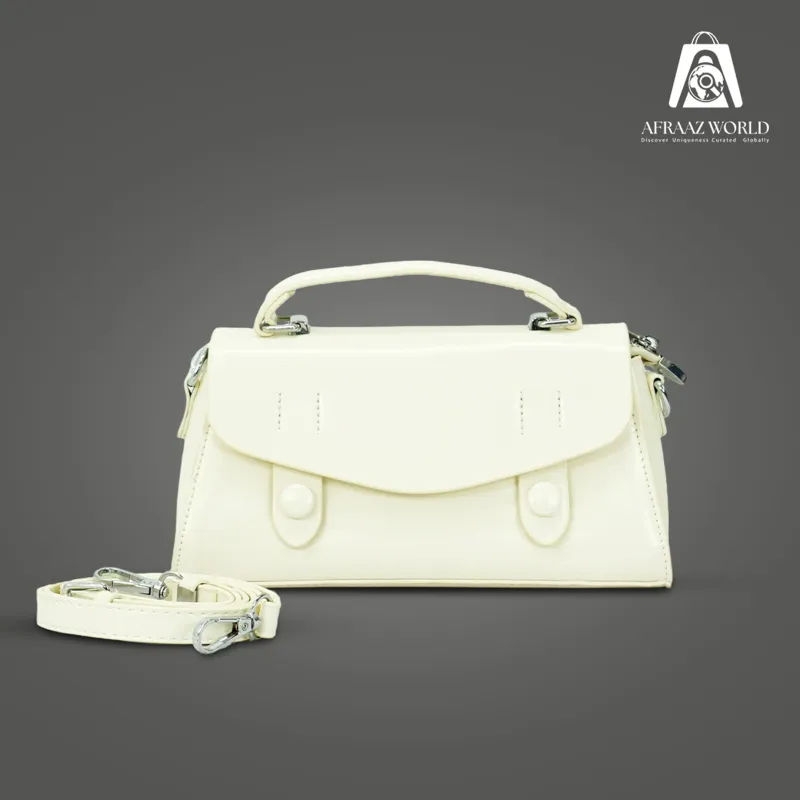 Luxury White  Crossbody Bag for Women