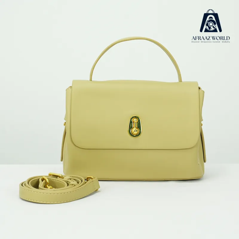 Premium Elegant Handbag for Women – Stylish Top Handle Bag with Detachable Strap | Daily & Office Use