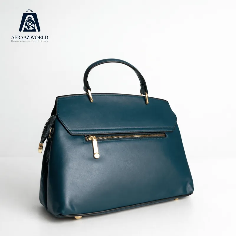 Elegance Aura Pleated Handbag