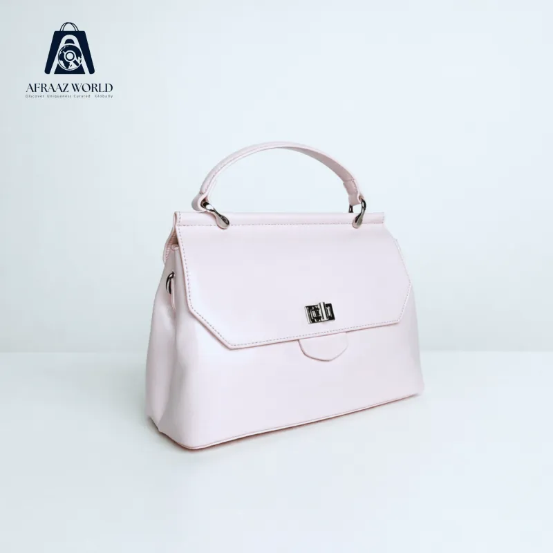 BlushElegance Classic Top Handle Bag
