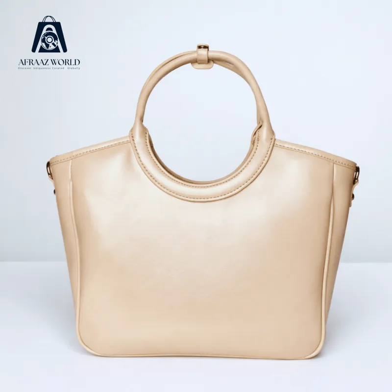 Luna Ring Handle Luxe Bag