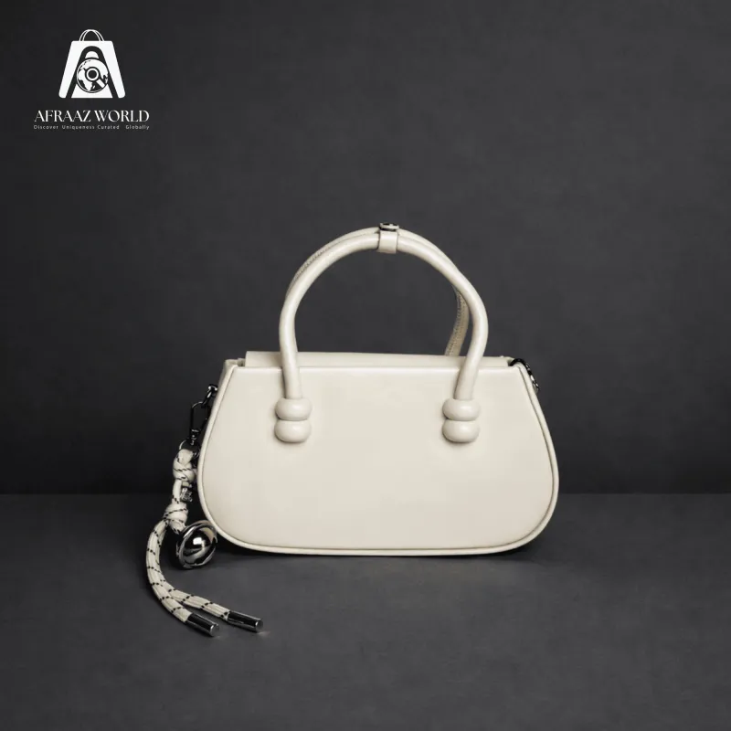 Blush Curve Mini Handbag