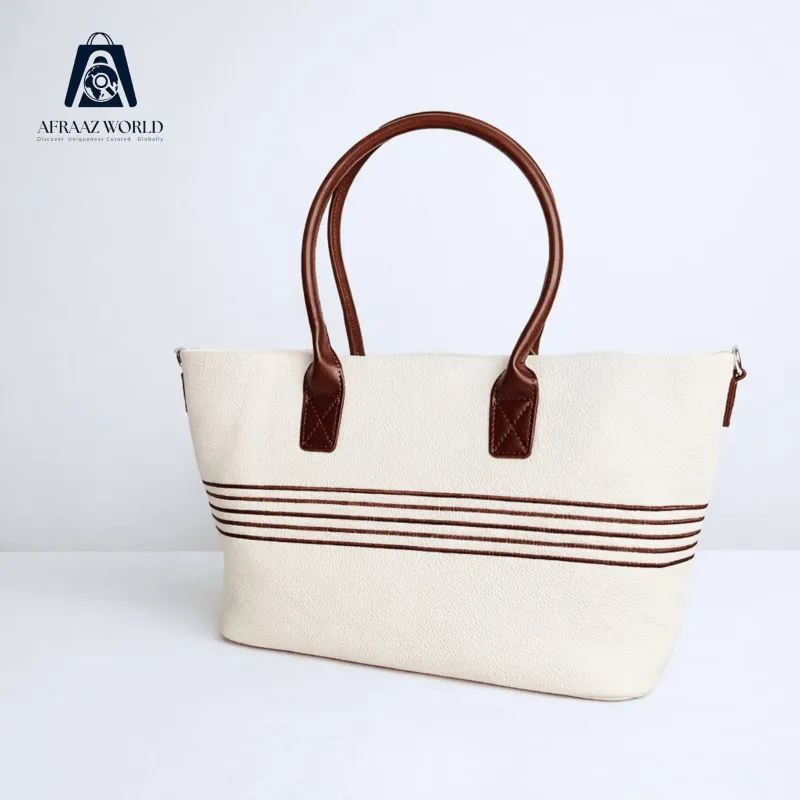 IRO Classic Stripe Tote Bag