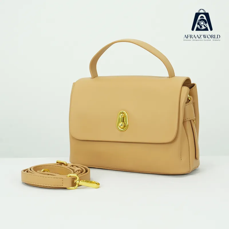 Premium Elegant Handbag for Women – Stylish Top Handle Bag with Detachable Strap | Daily & Office Use