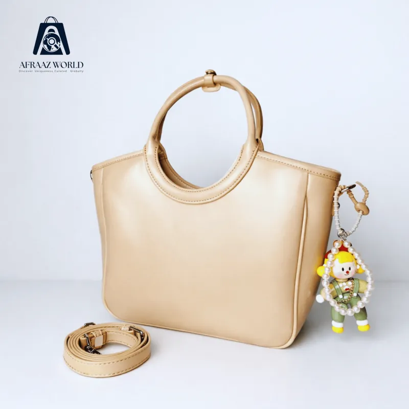 Luna Ring Handle Luxe Bag