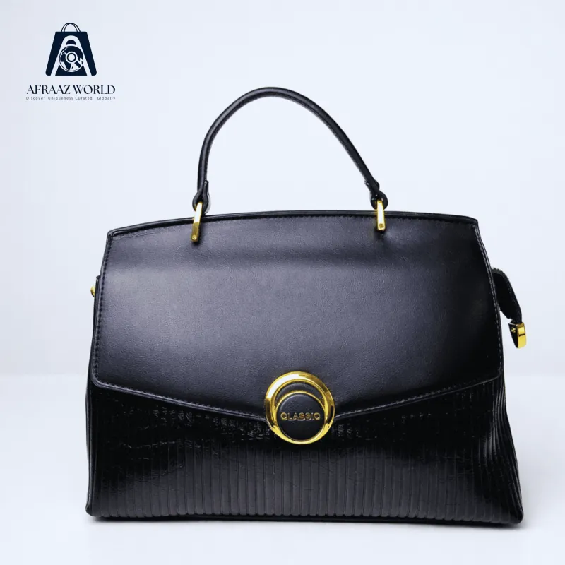 Elegance Aura Pleated Handbag