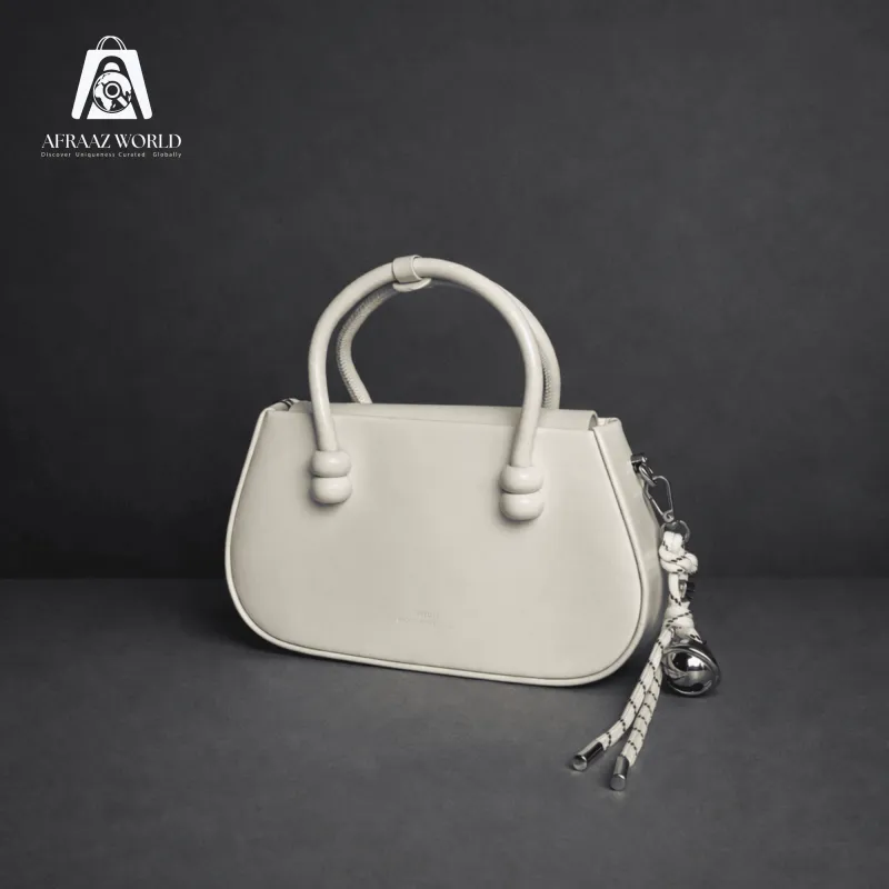 Blush Curve Mini Handbag