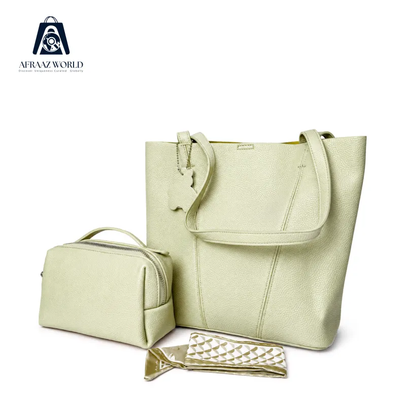 Urban Luxe Tote bag with pouch